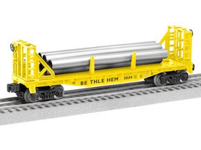 Bethlehem Steel Flatcar with Bulkheads